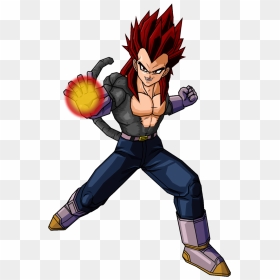 Vegeta Super Saiyan Green, HD Png Download - goku and vegeta png