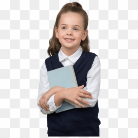 Girl, HD Png Download - kids sitting png