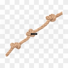 الحبل المعقود , Png Download - Transparent Background Rope Clipart, Png Download - rope knot png