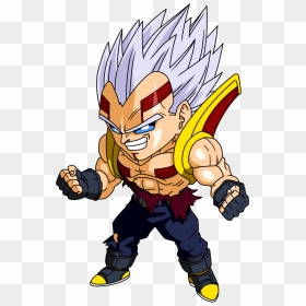 Goku And Vegeta - Baby Vegeta Chibi, HD Png Download - goku and vegeta png