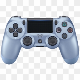 Playstation 4 Controller Titanium Blue, HD Png Download - playstation 4 controller png