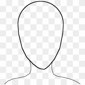 Anime Head Shape - Transparent Background Anime Head, HD Png Download - anime head png