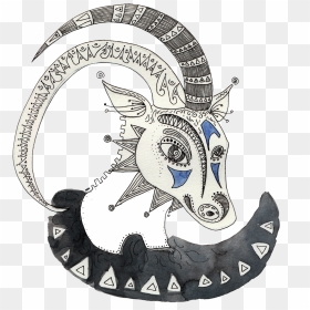 Daily Horoscope Prakash Astrologer - برج الجدي رمز, HD Png Download - capricorn png