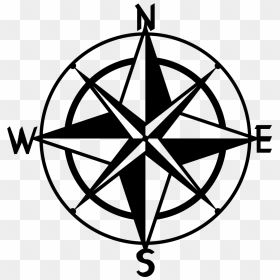 Transparent Background Compass Png, Png Download - simple compass png