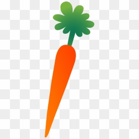 Cartoon Carrot - Carrot Cartoon Clipart, HD Png Download - carrot clipart png