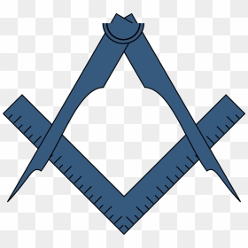 Square And Compass Clipart, HD Png Download - blue divider png