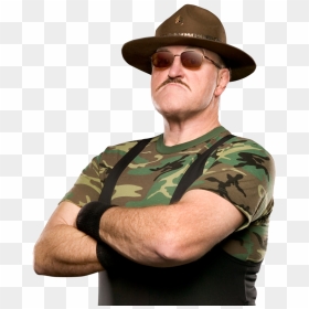 Original - Old Is Sergeant Slaughter, HD Png Download - vince mcmahon png