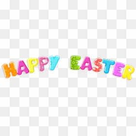 Happy Easter Clipart Images - Transparent Background Happy Easter Png, Png Download - happy easter banner png