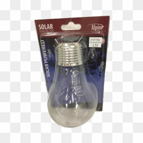 Solar Hanging Led Light Bulb , Png Download - Incandescent Light Bulb, Transparent Png - hanging light bulb png