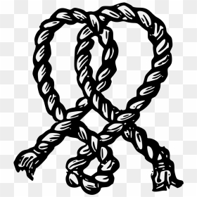 Noose Drawing Complex Png, Transparent Png - rope knot png