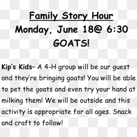 Goats - Storynory, Audio Stories For Kids, HD Png Download - be our guest png