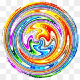Colorful Paint Swirls Variation - Westminster Abbey, HD Png Download - circle swirl png
