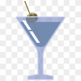 Martini With Olive Clip Arts - Drink Png Desenho, Transparent Png - cocktail glass png