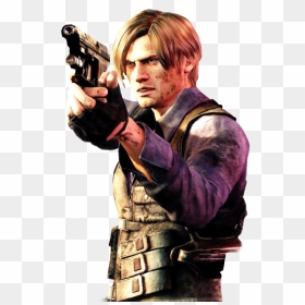 Leon S Kennedy Resident Evil 4 Coatumes, HD Png Download - leon kennedy png