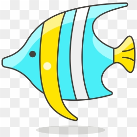 Fish Clip Art Simple Lovely - Simple Clip Art Fish, HD Png Download - fish jumping out of water png