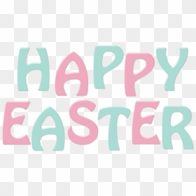 Happy Easter Png Pic - Happy Easter The Word, Transparent Png - happy easter banner png