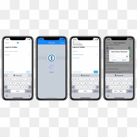 Ios Password Autofill, HD Png Download - iphone hand png