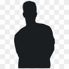 Young Person Black And White Png, Transparent Png - man back png
