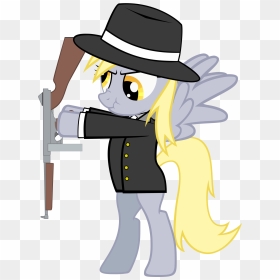 Charizard Vector Gangster Picture Royalty Free - Pony Gangsters, HD Png Download - gangster hat png