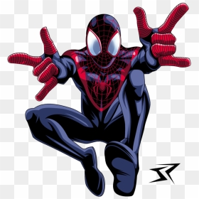 Miles Morales Spiderman Clipart, HD Png Download - miles morales png