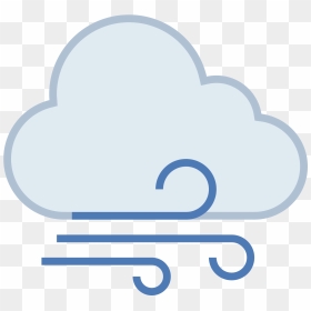 Wind Clipart Weather Icon, HD Png Download - wind swirl png