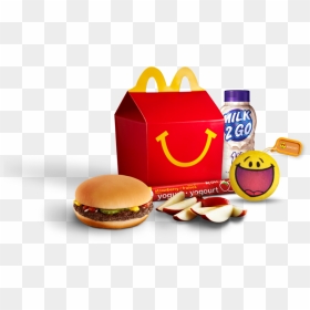 Opened Happy Meal Box, HD Png Download - happy meal png
