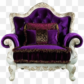 Royal King Chair Png, Transparent Png - throne chair png
