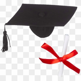 Bearwear Graduation Hat & Diploma - Square Academic Cap, HD Png Download - graduation diploma png