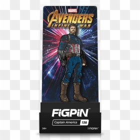 Figpin Avengers, HD Png Download - captain america movie png