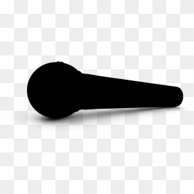 Transparent Golden Microphone Png - Silhouette, Png Download - golden microphone png