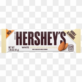 Hershey Blanco Con Almendras, HD Png Download - hershey bar png