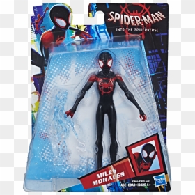 Spider Man Into The Spider Verse Toys, HD Png Download - miles morales png