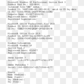 Document, HD Png Download - windows xp png