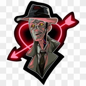 So I Stay Up Playing Fallout Until 3am So Worth It - Фоллаут Png, Transparent Png - gangster hat png