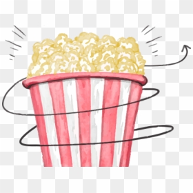 Argentina Clipart Popcorn - Movie Theater Drawing, HD Png Download - watercolor camera png