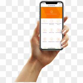 Iphone, HD Png Download - iphone hand png