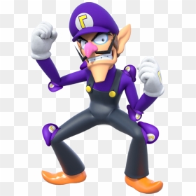 Waluigi"s Hat On Various Objects And Creatures Waluigi"s - Waluigi Super Mario Party, HD Png Download - waluigi hat png