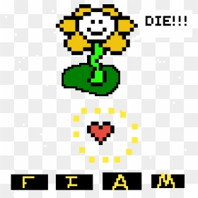 Omega Floweys Transformation Gif , Png Download - Undertale Flowey Sprite, Transparent Png - undertale flowey png