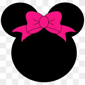 Pink Minnie Mouse Png - Orejas De Minnie Con Moño, Transparent Png - minnie mouse png images