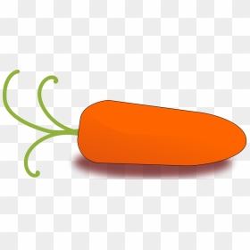 Little Carrot Svg File - Baby Carrot Clipart, HD Png Download - carrot clipart png