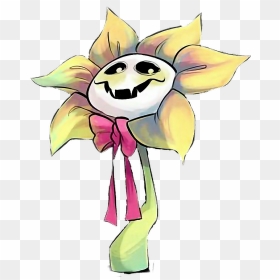 Undertale Flowey Anime Style Clipart , Png Download - Undertale Bad Flowey, Transparent Png - undertale flowey png