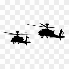 Helicopter, HD Png Download - apache helicopter png
