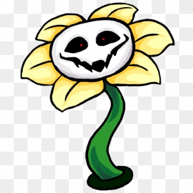 Picture Of Flowey I Drew Recently - Flowey Undertale, HD Png Download - undertale flowey png