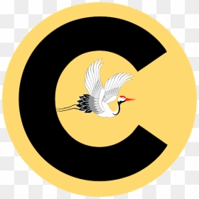 View - Circle, HD Png Download - crane bird png