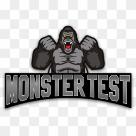 Angry Supplements Monster Test Pm Testosterone Booster - Illustration, HD Png Download - angry gorilla png