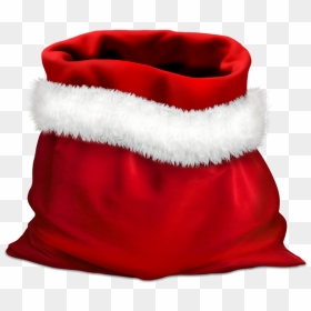 Santa Bag Png - Santa Claus Gift Bag Png, Transparent Png - santa bag png