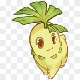 Chikoritas I Drew During Pokemon Go Community Day - Illustration, HD Png Download - tumblr pineapple png