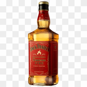 Jack Daniels Fire 1l - Jack Daniels Fire, HD Png Download - fireball whiskey png