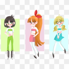 Girls By Tear-mint - Cartoon, HD Png Download - tear drop tattoo png