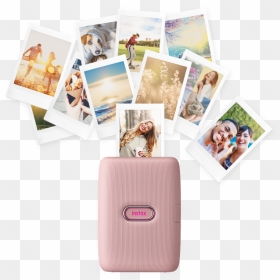 Fujifilm Instax Mini Link Printer, HD Png Download - polaroid film png